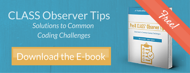Pre-K CLASS Observer Tips