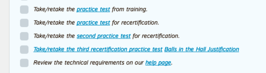 Extra Recertification Practice Videos Have Arrived!