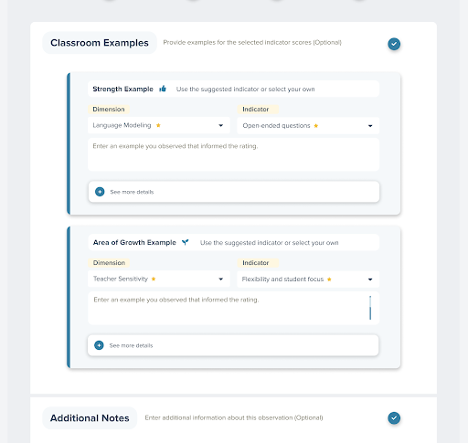 indicator level feedback